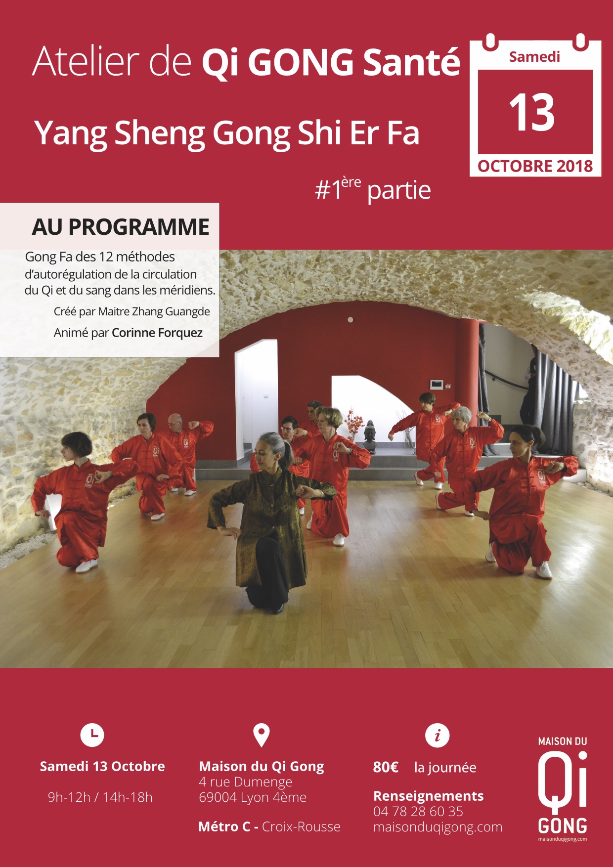 affiche Yang Sheng Gong Shi Er Fa 1ere partie